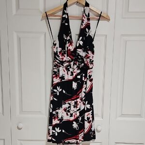 2K Ruby Rox Halter Floral Fit & Flare Dress – Size L